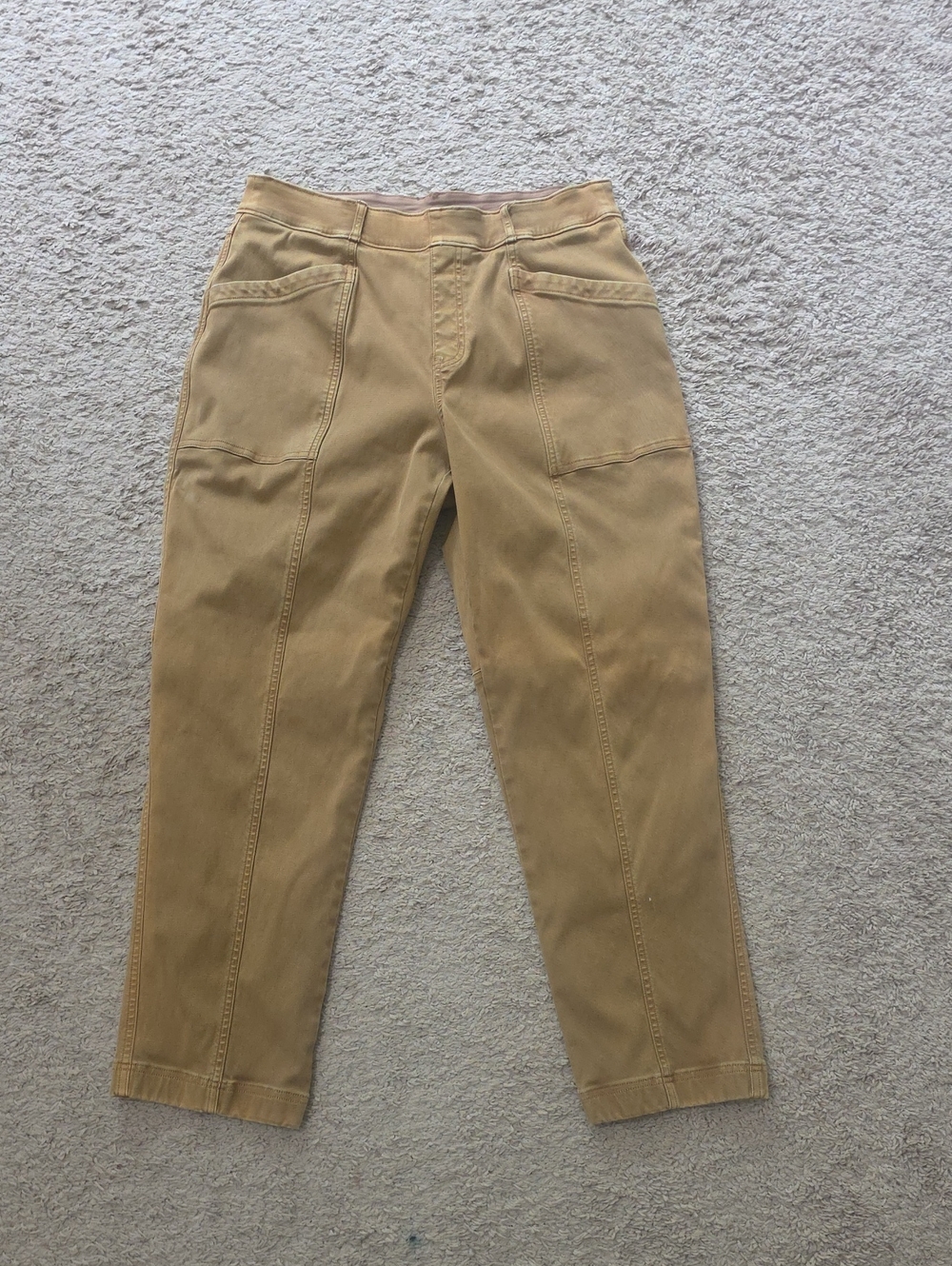 SPANX Womens Khaki Cargo Pants
